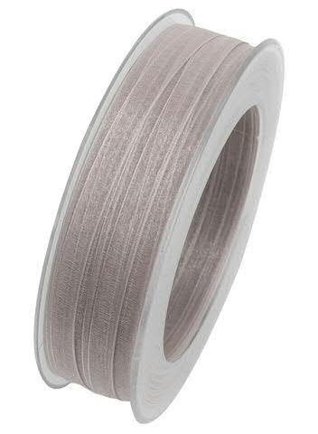 Band Organza 9654/7mm 50m, taupe