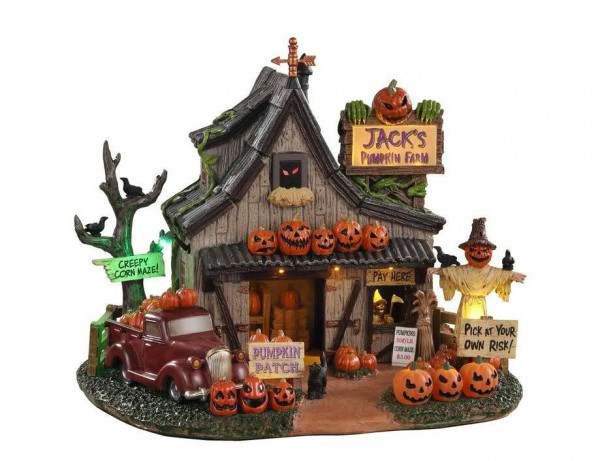 Halloween Jacks Pumpkin Farm beleuchtet AA Batterie nicht enthalten