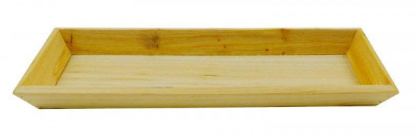 Tablett Holz 35x11x3cm, natur