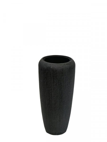 Vase FS147 H75cm, steingrau