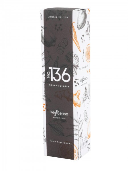 Diffuser 240ml No.136 Amber Ginger Limited Edition, AmberGinge