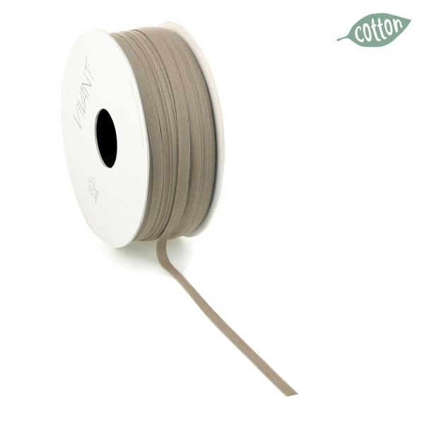 Band Baumwolle 5274/4mm 50m, 07 taupe