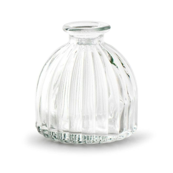 Glas Vase D8H8,5cm Aktionspreis!, klar