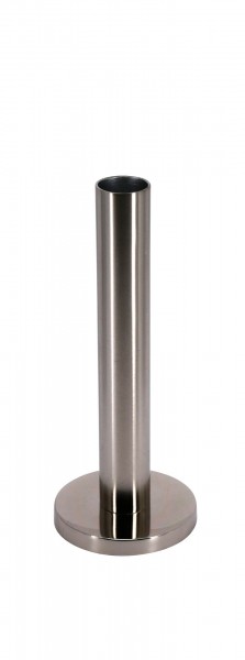 Kerzenhalter Metall D2,8/9H22cm, silber