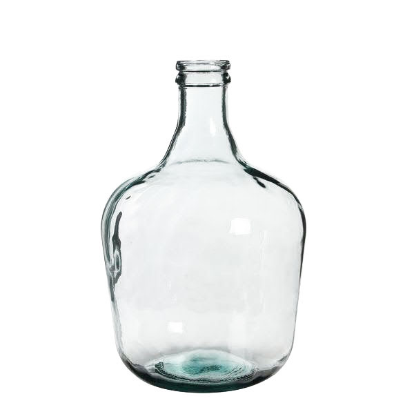Glas Flasche H42D27cm, klar