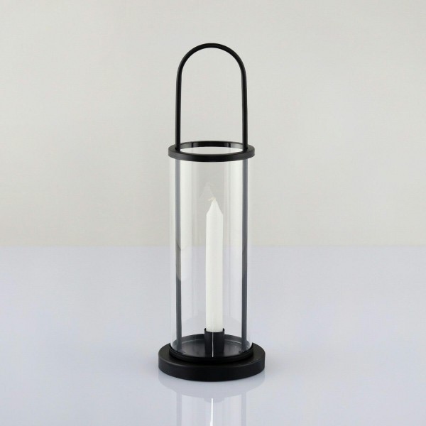 Windlicht Glas/Metall 39cm