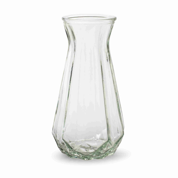 Glas Vase D13,5H24cm Grace, klar