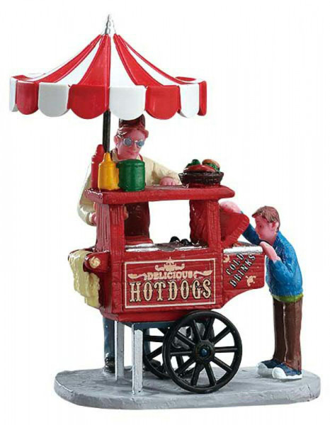 Hot Dog Cart 6,6x9,5cm
