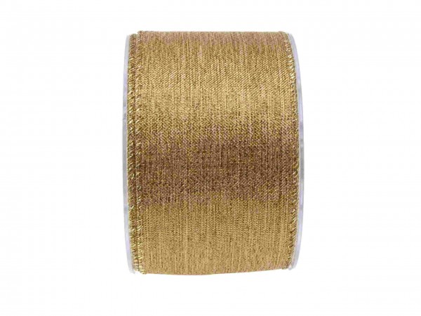 Band 3545/60mm 10m, natur/gold