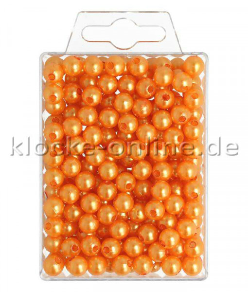 Perlen 8mm 250St., orange