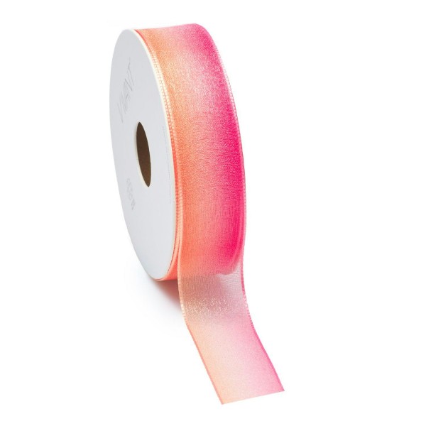 Band 5198/25mm 20m, pink/coral