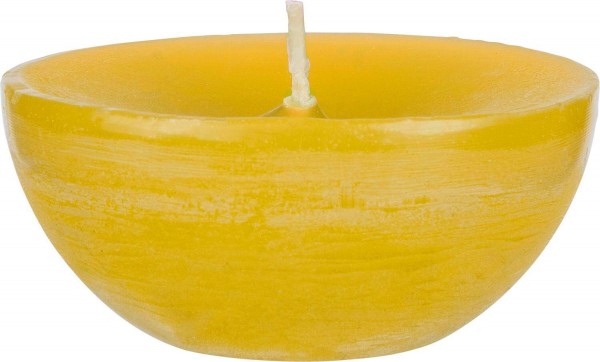 Schwimmkerzen Rustic D8cm, mimose
