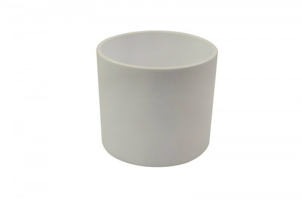 Kübel Keramik 411/17cm, weiß matt