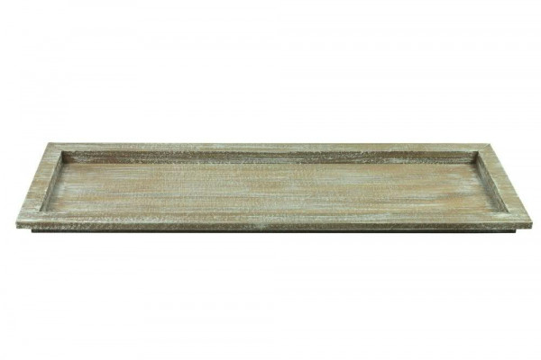 Tablett Holz 55x18cm, natur