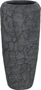 Vase FS139 H75cm m.E. Broken, graphit