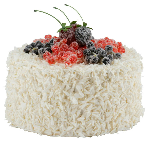 Torte D20H14cm Johannisbeere, creme