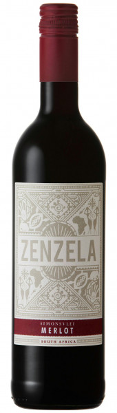 Wein Zenzela Merlot Jg. 2023 | 0,75l | Südafrika, rot