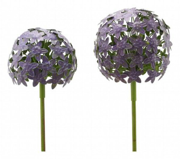 Gartenstecker Allium 16x111cm, lila