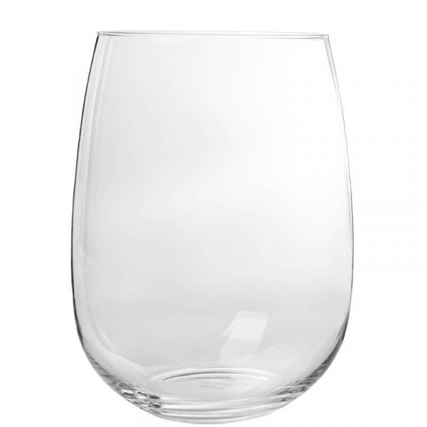 Glas Vase H26D22cm, klar