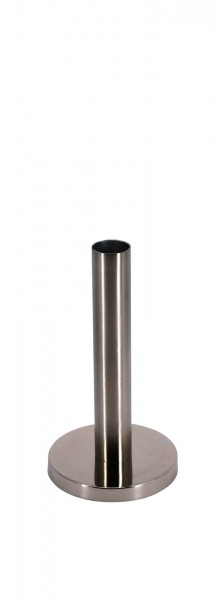 Kerzenhalter Metall D2,2H16,5cm, silber