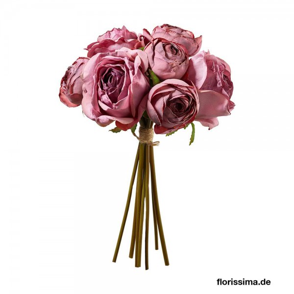 Rosen Strauß 30cm, lila