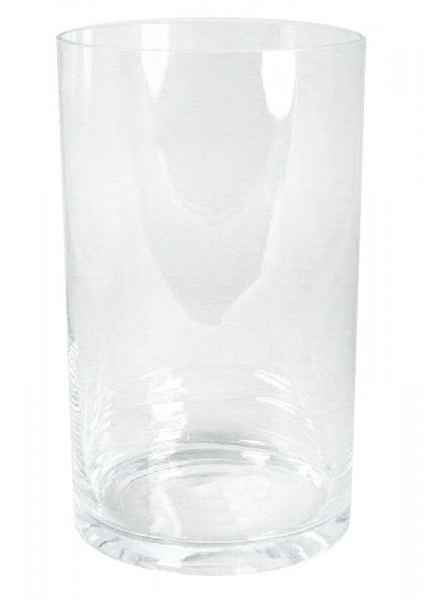 Glas Zylinder H25cm D15cm, klar