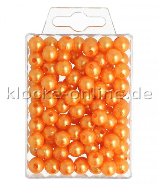 Perlen 10mm 115St., orange