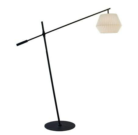 Lampe 210x45x190cm 5m Zuleitung E27 Fassung, schwarz