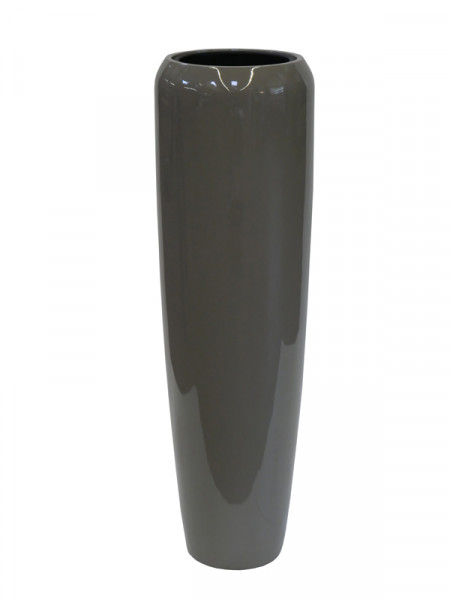 Vase FS147 H117cm, glz.taupe