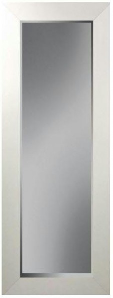 Spiegel 79x110cm mit Facette, weiß