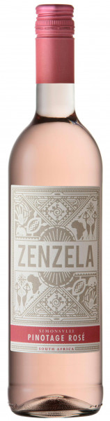 Wein Zenzela Pinotage Rosé Jg. 2023 | 0,75l | Südafrika, rosé
