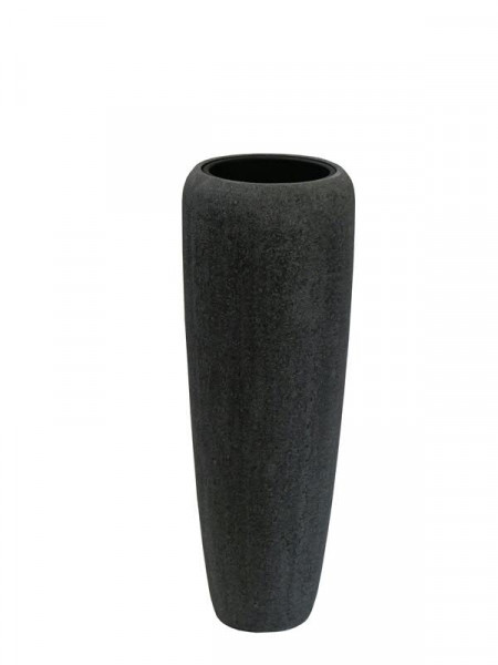 Vase FS147 H97cm, steingrau