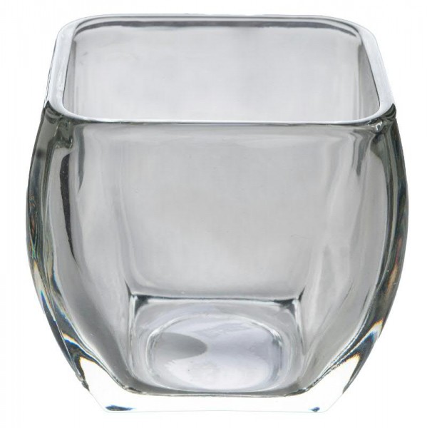 Glas SP Teelichthalter 12x12x10,9cm, klar