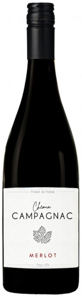 Wein Bourdic Campagnac Merlot Jg. 2022 | 0,75 l | Südfrankreich, rot