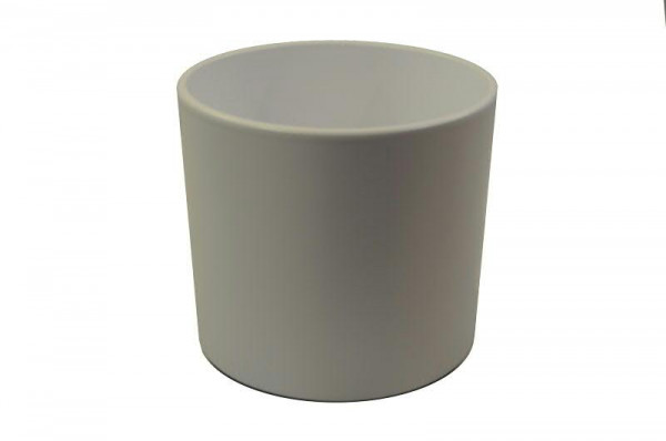 Kübel Keramik 411/23cm, weiß matt