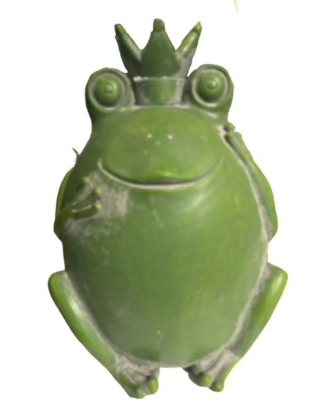 Froschkönig Poly 20x27,5cm, grün