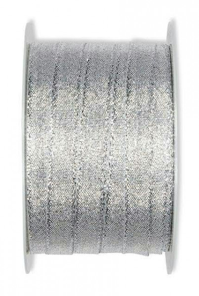 Band Lurex 206/10mm 50m, 211 silber