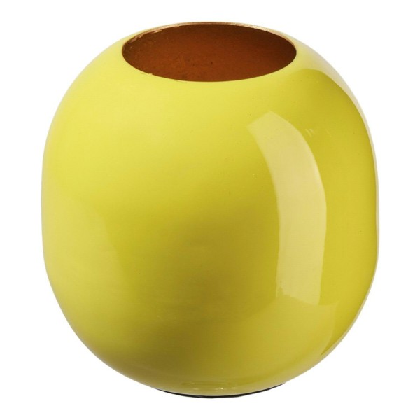 Vase Metall D10H9,5cm, limette