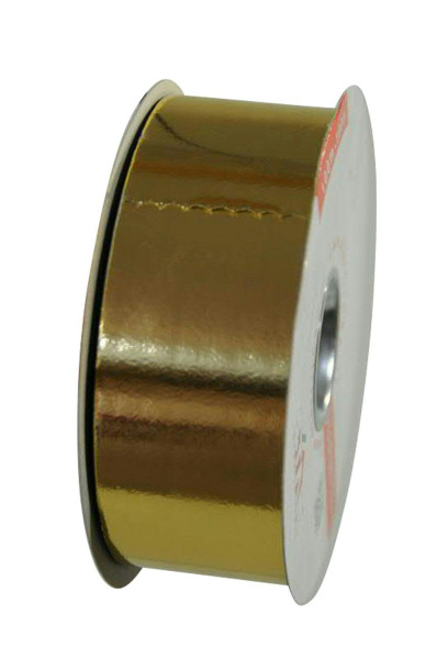 Polyband 50mm 100m Starmetal glz., gold metal