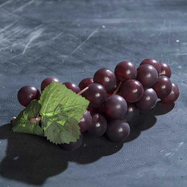 Weintrauben 14cm x36 m.2Blättern, burgund