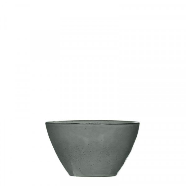 Schale Keramik D14H6,5cm Tabo, grau