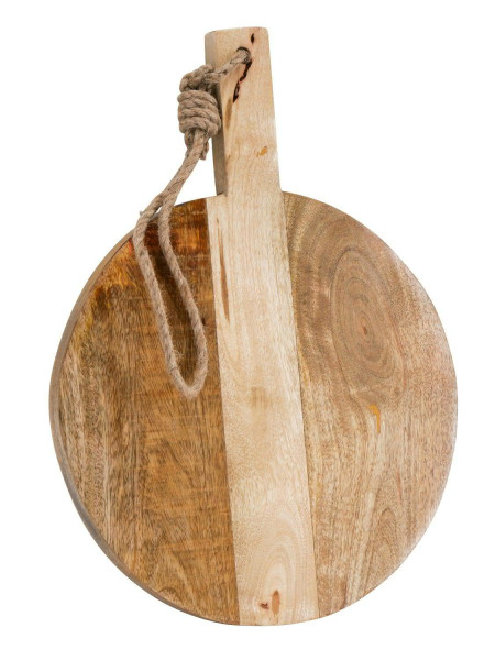 Brett Holz 40x30x2,5cm Mangoholz, natur