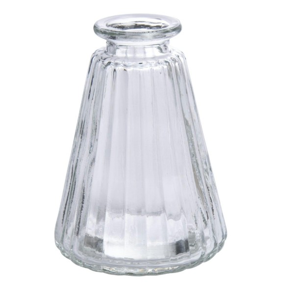 Glas Vase D7,5H10cm Aktionspreis!, klar