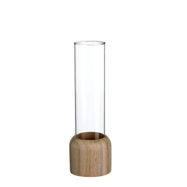 Reagenzglas D5H25cm auf Holz, klar