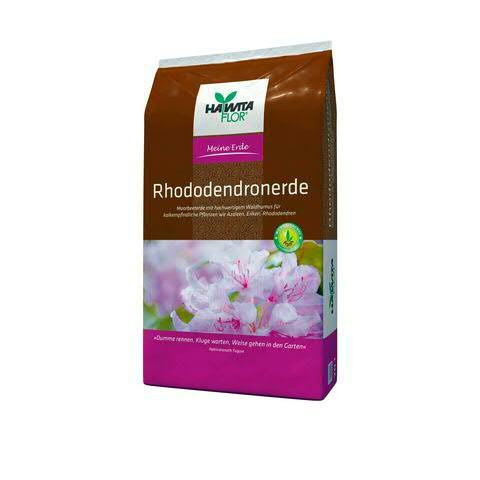 Hawita 20l Rhododendron+Moorbeeterde Pal.=120 Sack