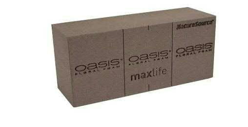 Steckmasse OASIS®Nature Source 35 23x11x8cm Bestpreis, braun