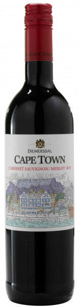 Wein Cape Town Cabernet-Merlot Jg. 2022 | 0,75l | Südafrika, rot