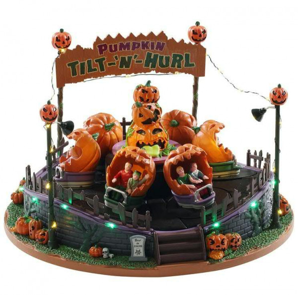Halloween Pumpkin Tilt-N-Hurl animiert, Sound, beleuchtet