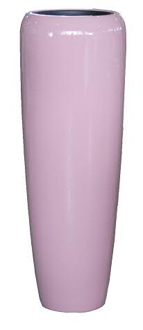 Vase FS147 H97cm, glz.rosa
