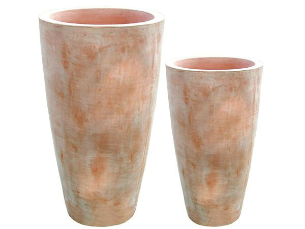 Vase TC131 H90/70cm 2er Satz, terra